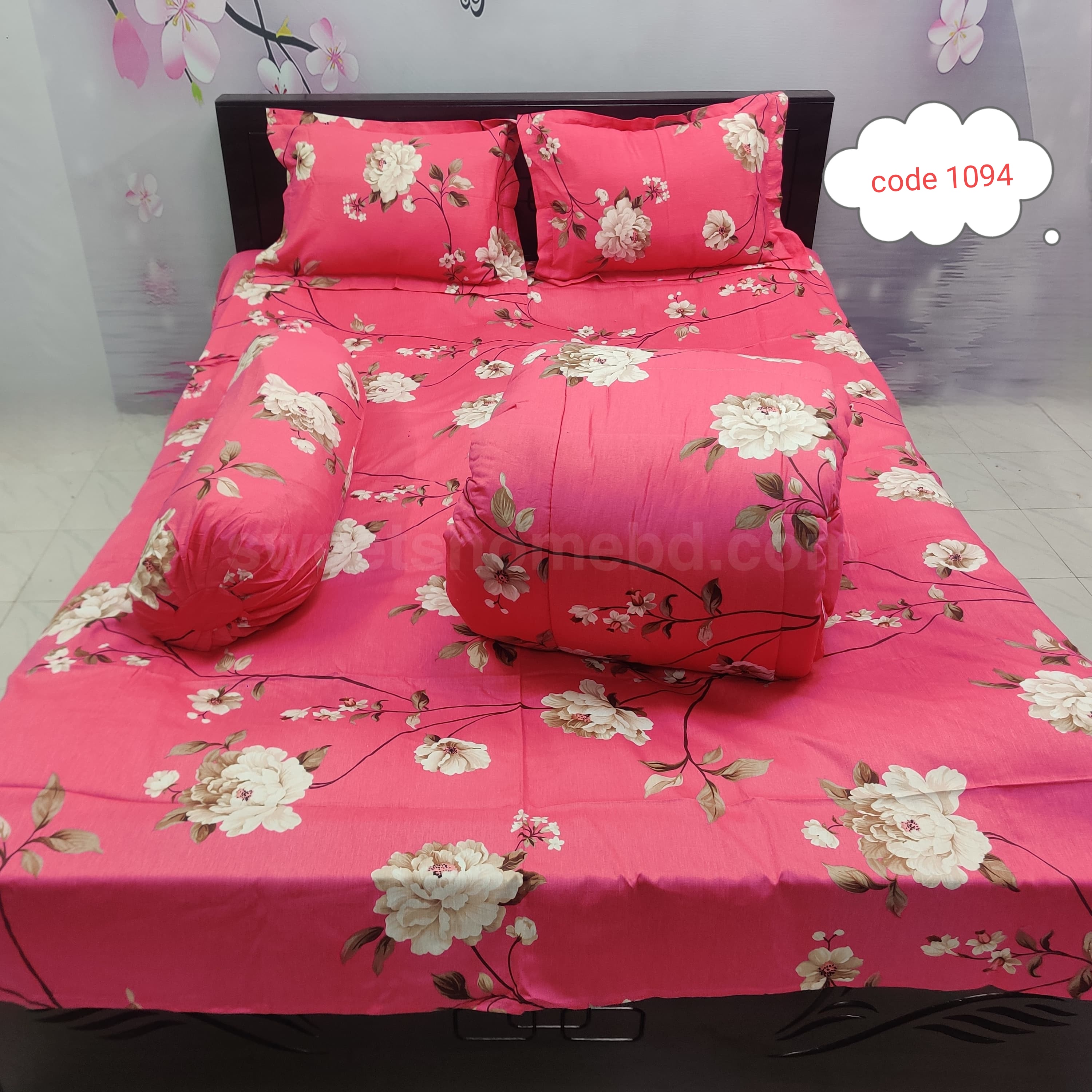 Premium quality 5 pcs comforter sets code 1094