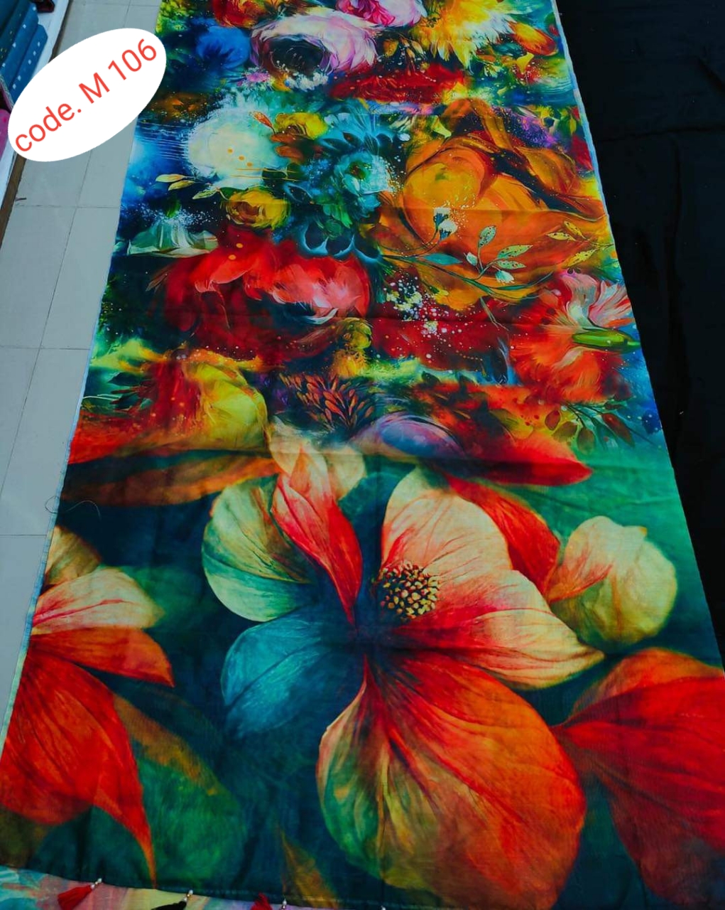 Chanderi silk sharee code. M 106