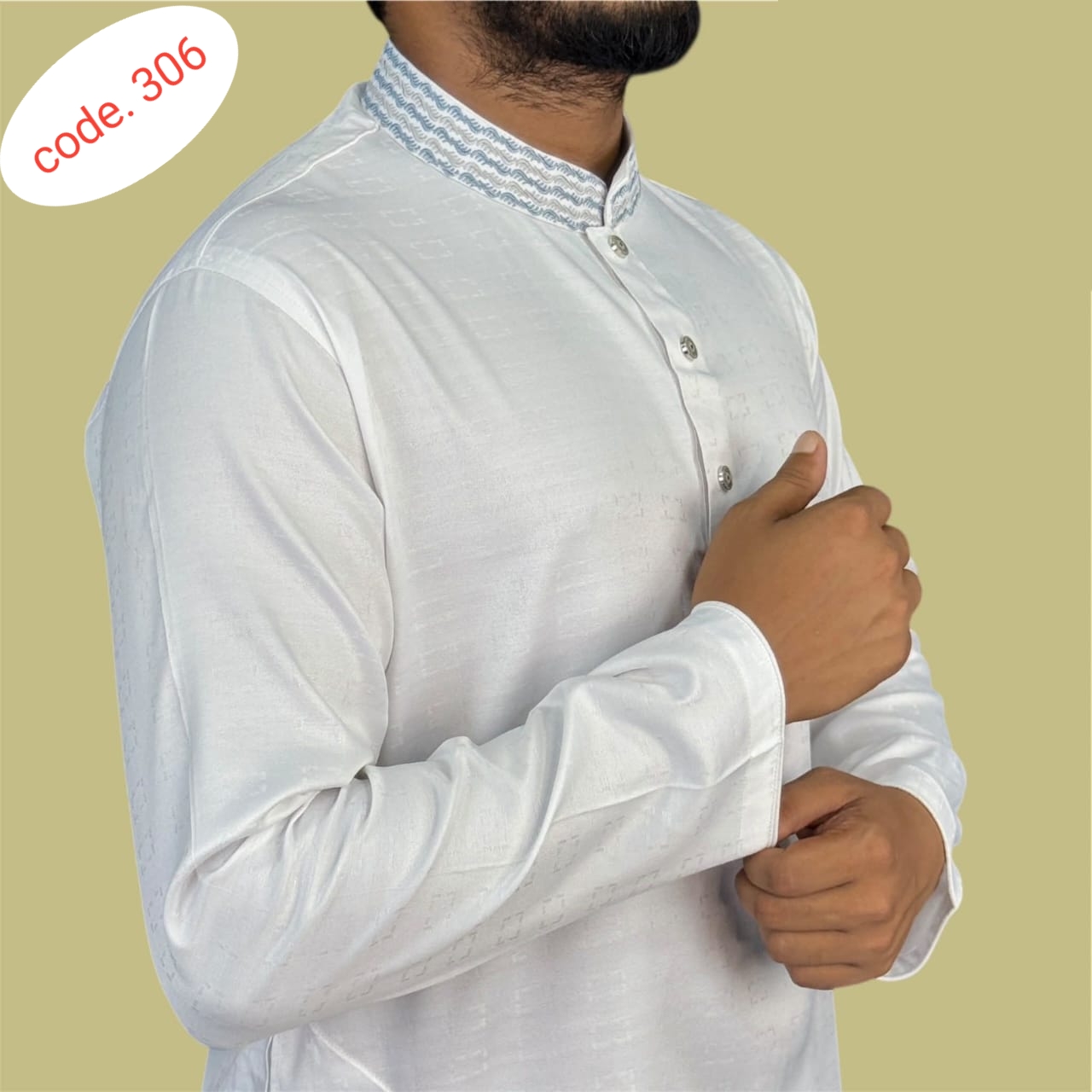 Fabric Export Cotton panjabi code 306