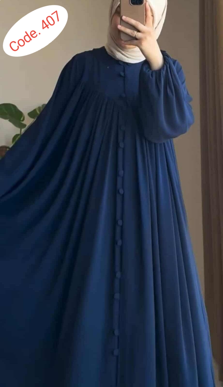 Orginal dubai cherry febric borka code. 407