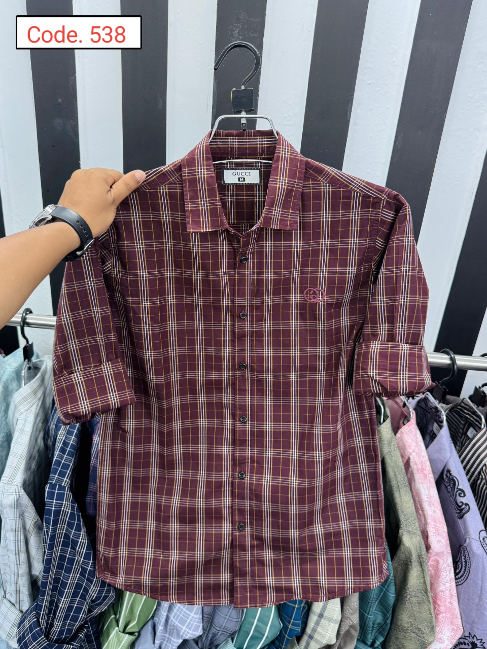 Premium Quality Exclusive full sleeve Shirt code.538