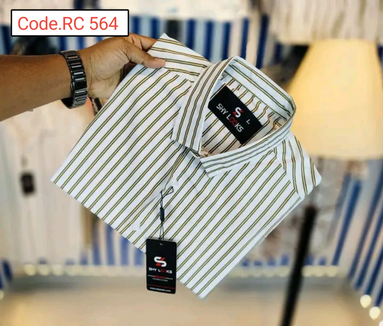 Cotton Old money full sleeve Shirt code. RC 564