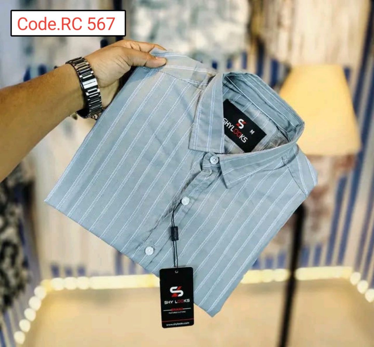 Cotton Old money full sleeve Shirt code. RC 567