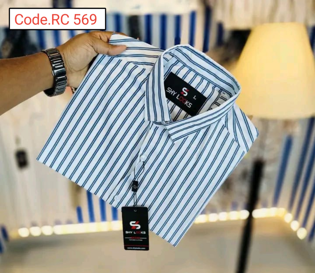 Cotton Old money full sleeve Shirt code. RC 569