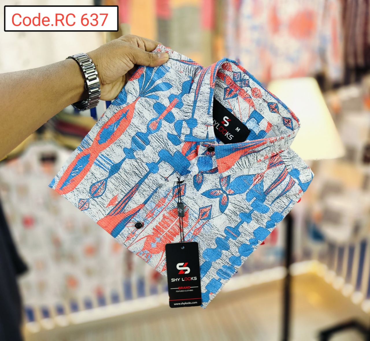 Pop-Corn Full sleeve Shirt  code.RC 637