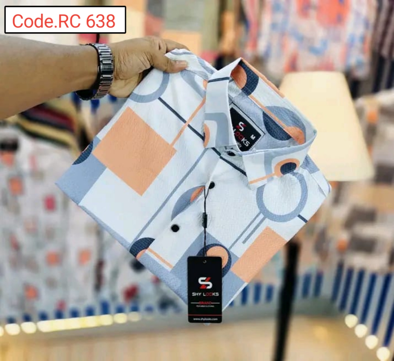 Pop-Corn Full sleeve Shirt  code.RC 638