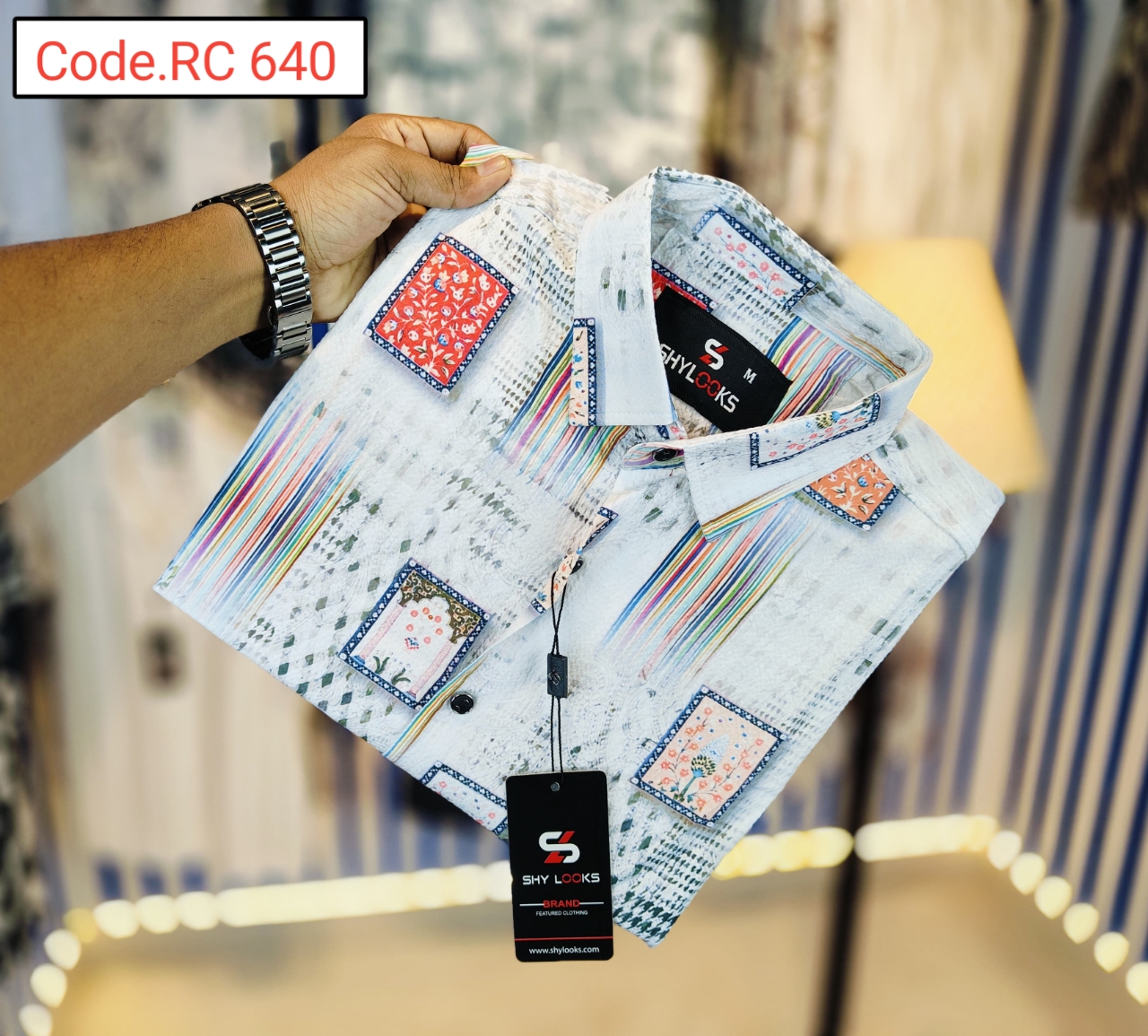 Pop-Corn Full sleeve Shirt  code.RC 640