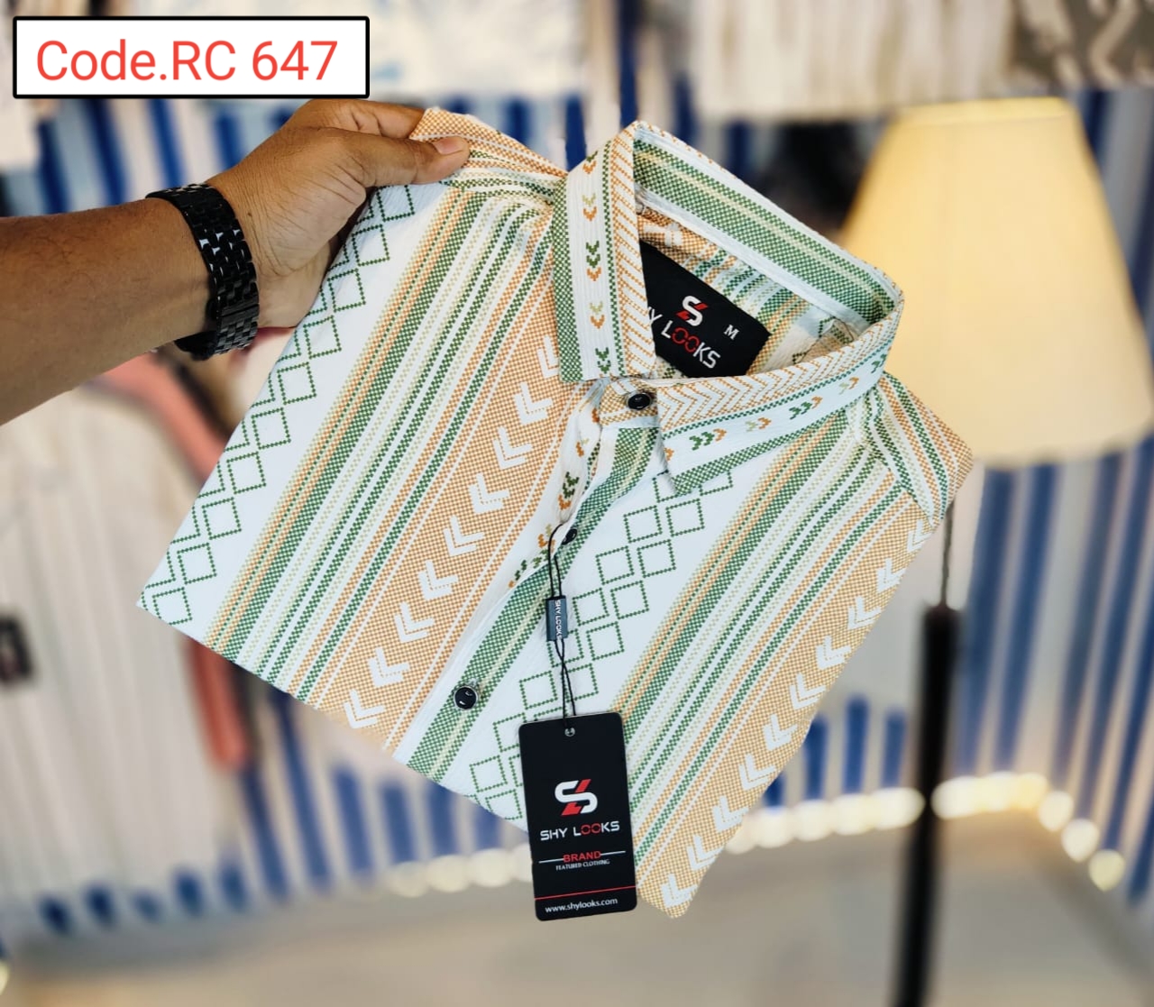 Pop-Corn Full sleeve Shirt  code.RC 647