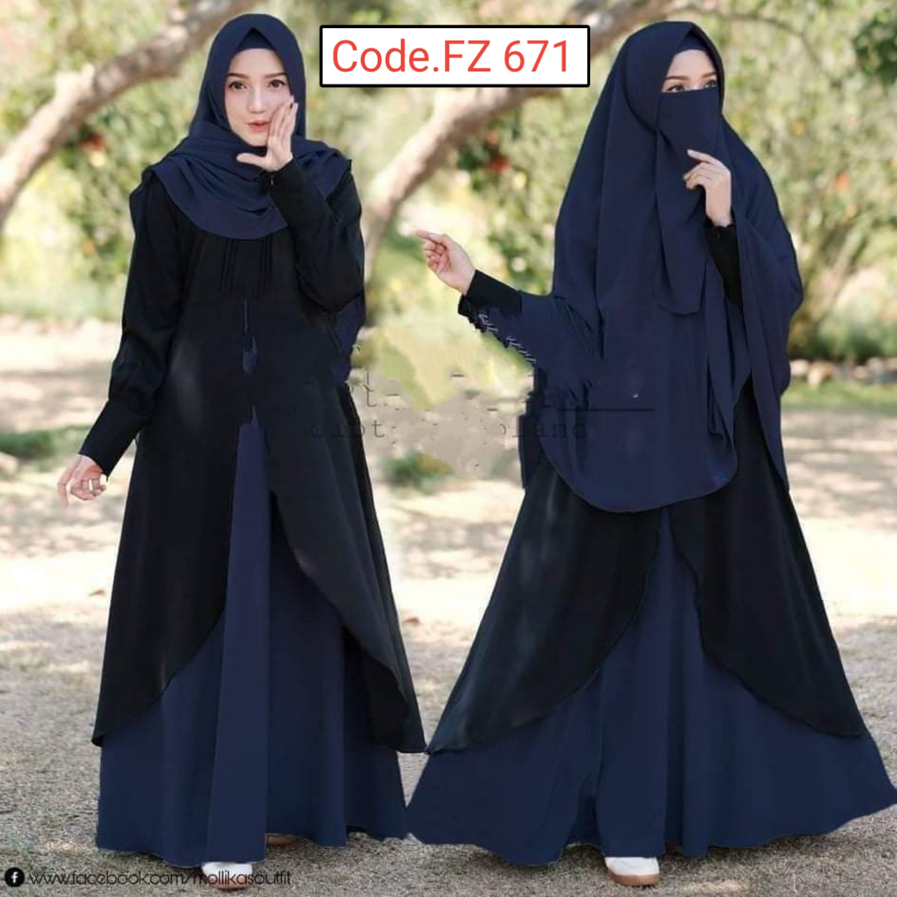 New Exclusive Malaysian Stylish Burka code. FZ 671