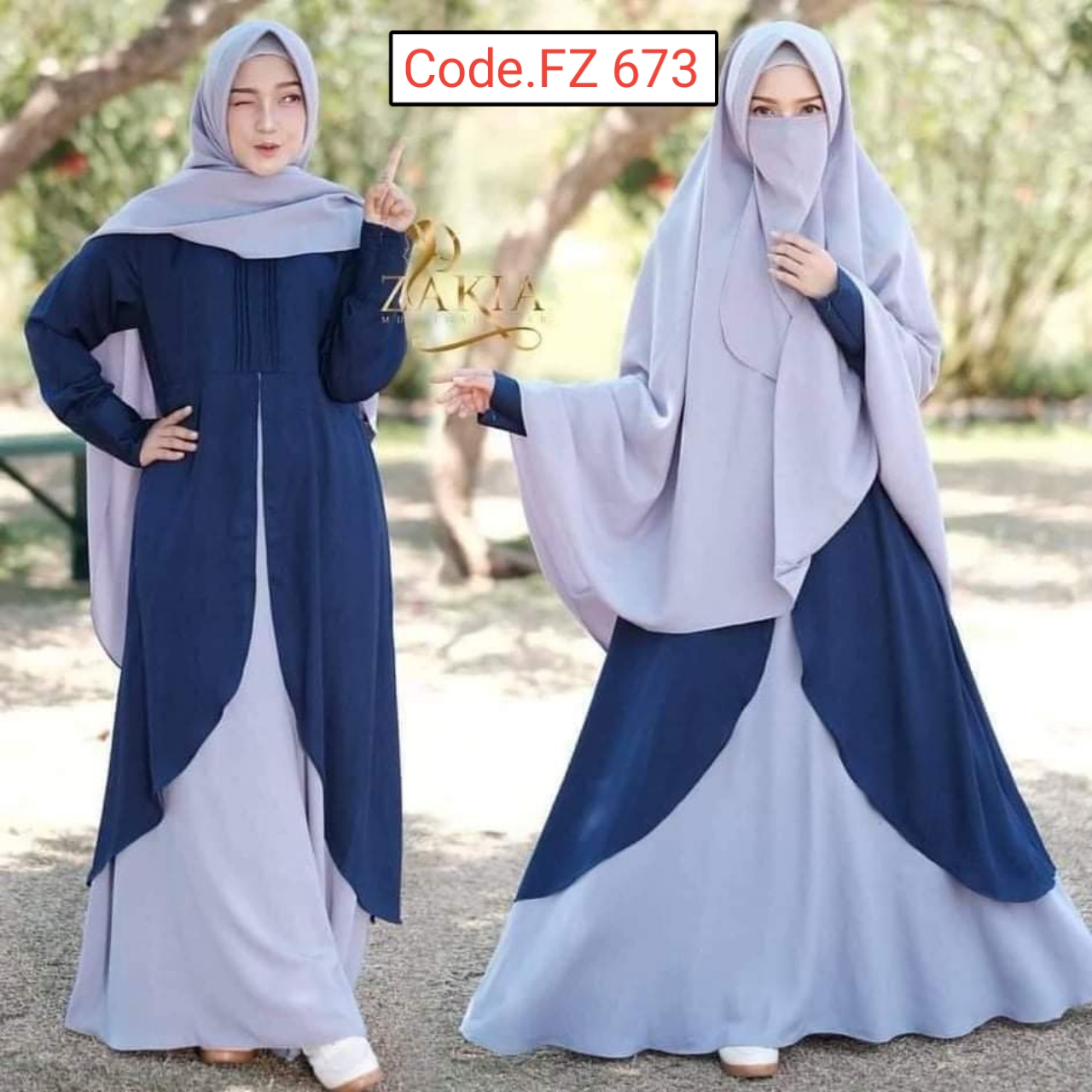 New Exclusive Malaysian Stylish Burka code. FZ 673