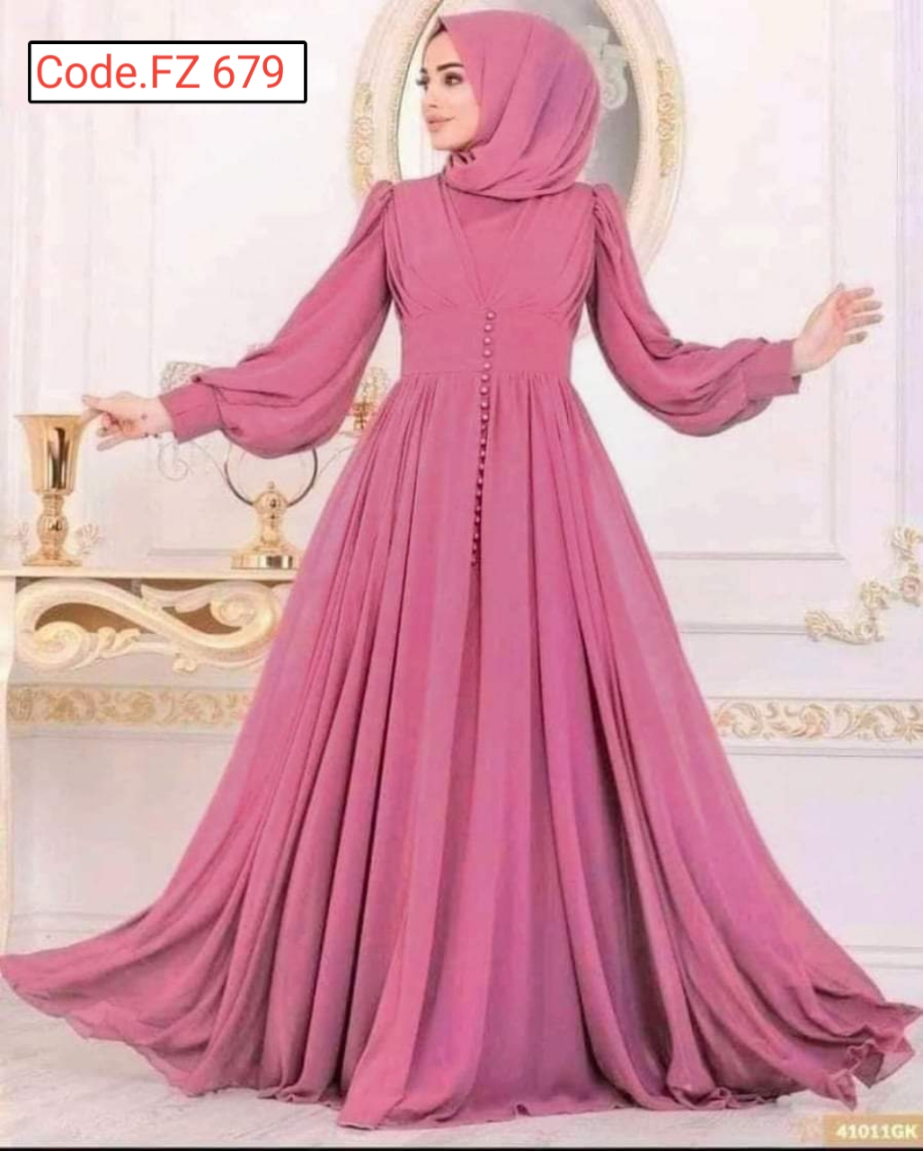 Shahjadi grawn dubai cerry Borka code. FZ 679