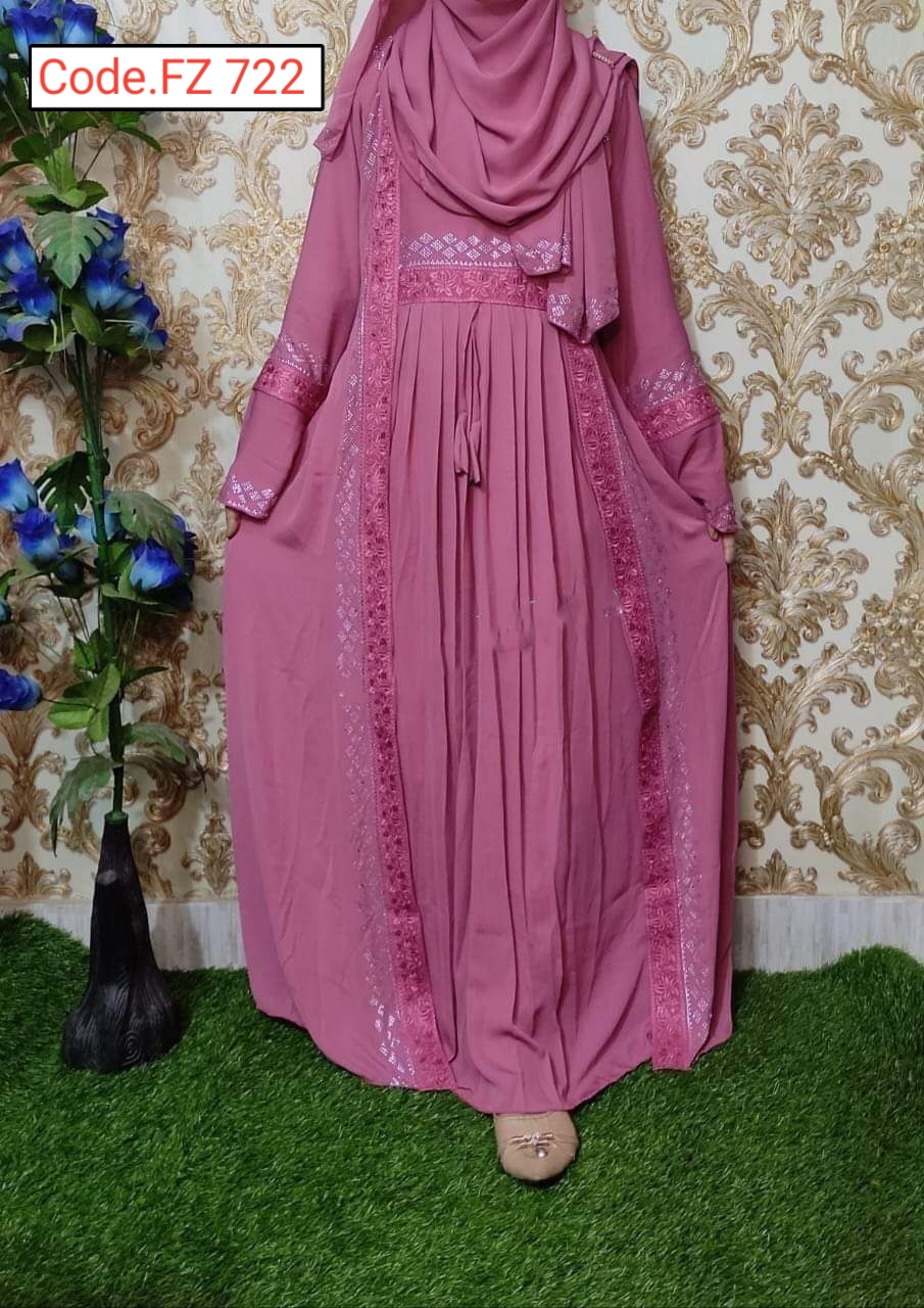 Embroidery kuty borka DMC kaj kora Code. FZ 722