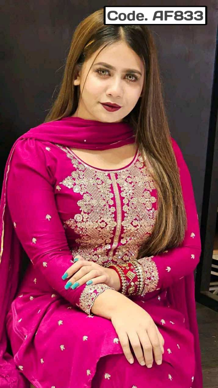 New Sharara Indian jorjet Code.AF833