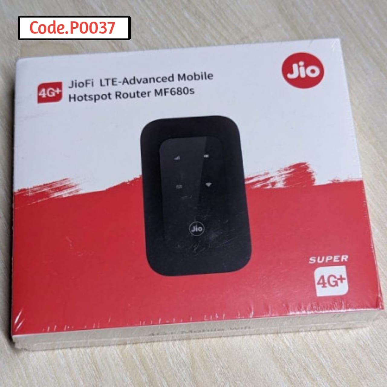 Jio MF680s 4G LTE Mobile Wi-Fi Hotspot Router Code.P0037