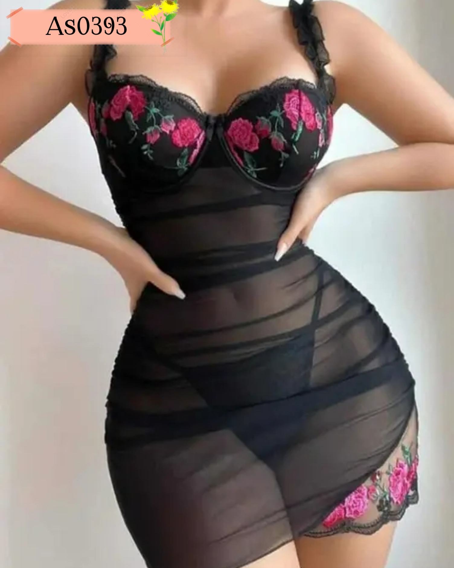 Stylish Night Dress For Women Code. As0393