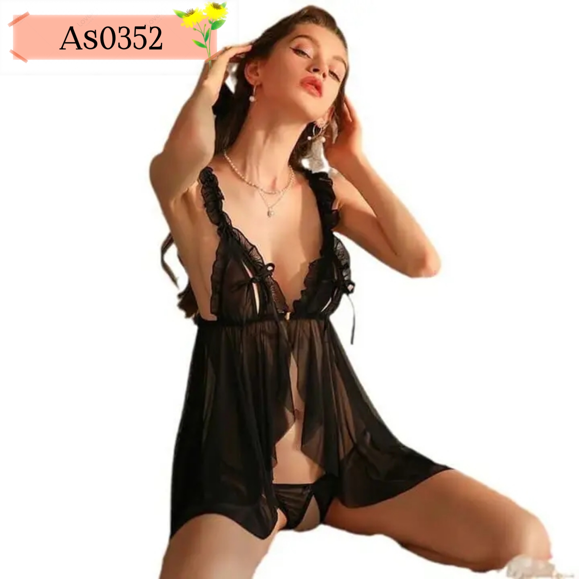 Stylish Night Dress For Women Code. As0352