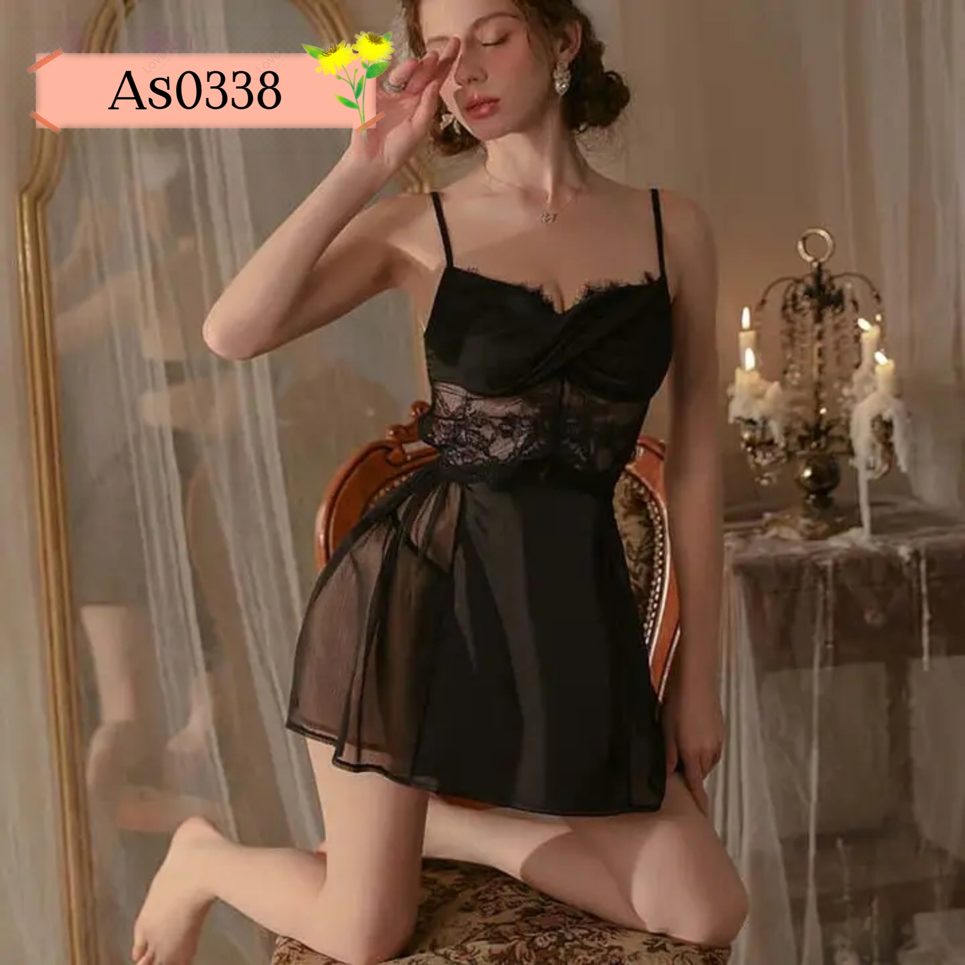 Stylish Night Dress For Women Code. As0338