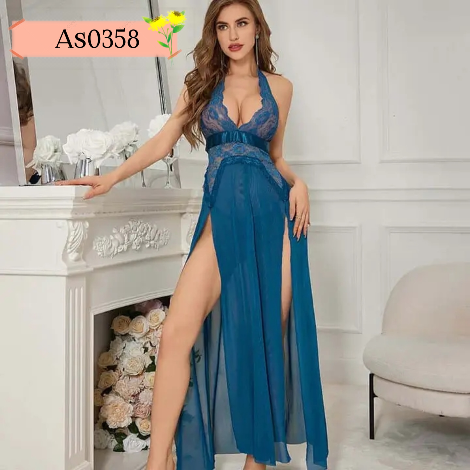 Stylish Night Dress For Women Code. As0358