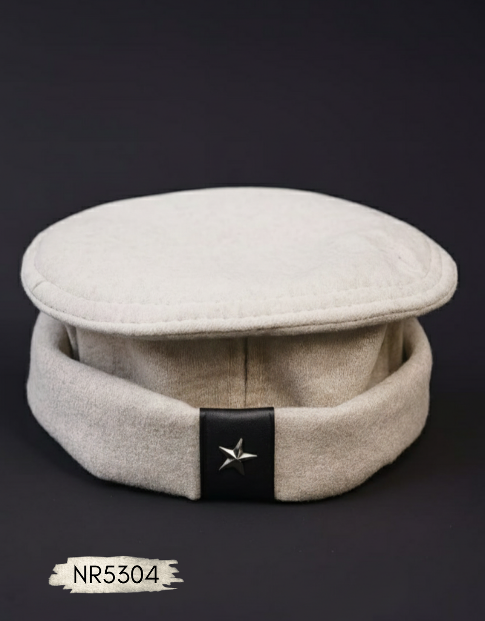 আফগান টুপি ক্রিম কালার NR5304