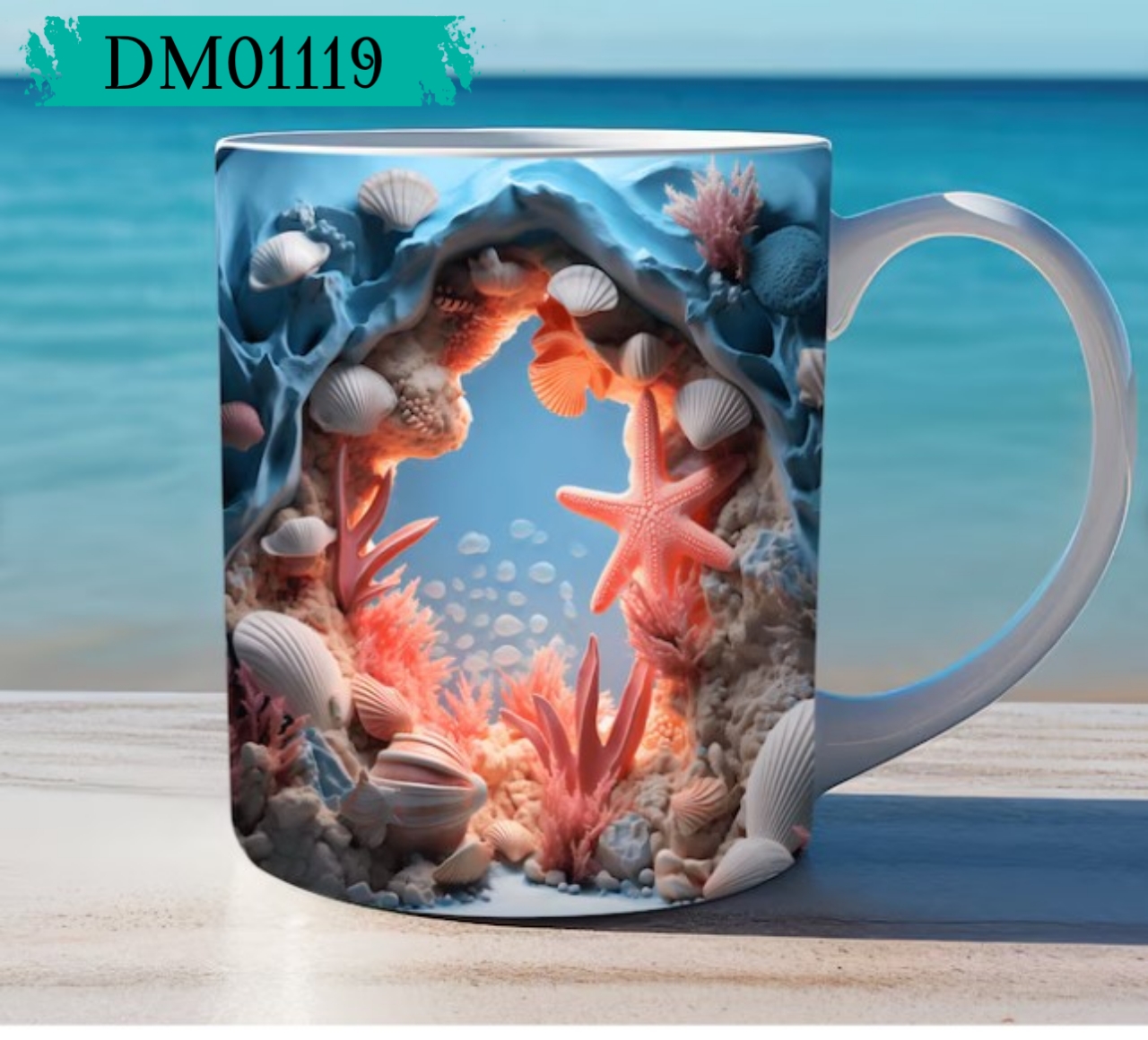 3D Design Mug Code.DM01119