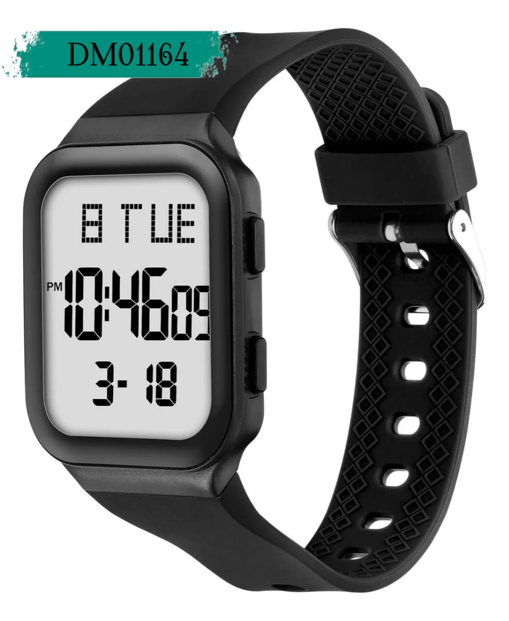 Reloj Digital Diray Unisex DR2339L1 Negro Code.DM01164