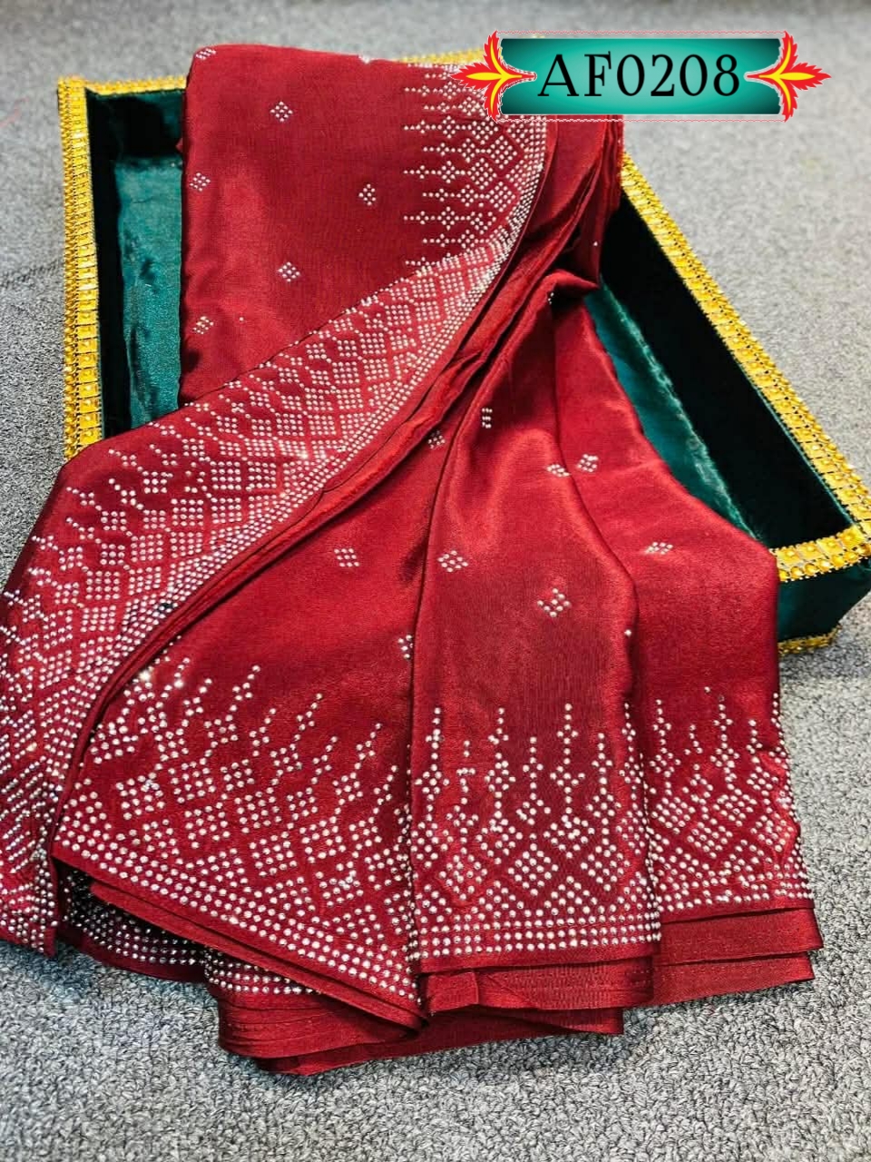 SOFT SPACE SILK FABRIC ALONG WITH DESIGNER Code. AF0208