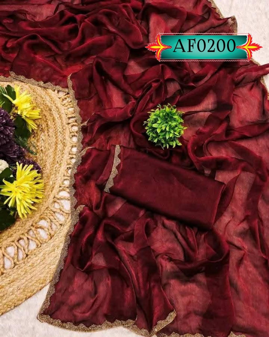 Most demanding saree Code. AF0200