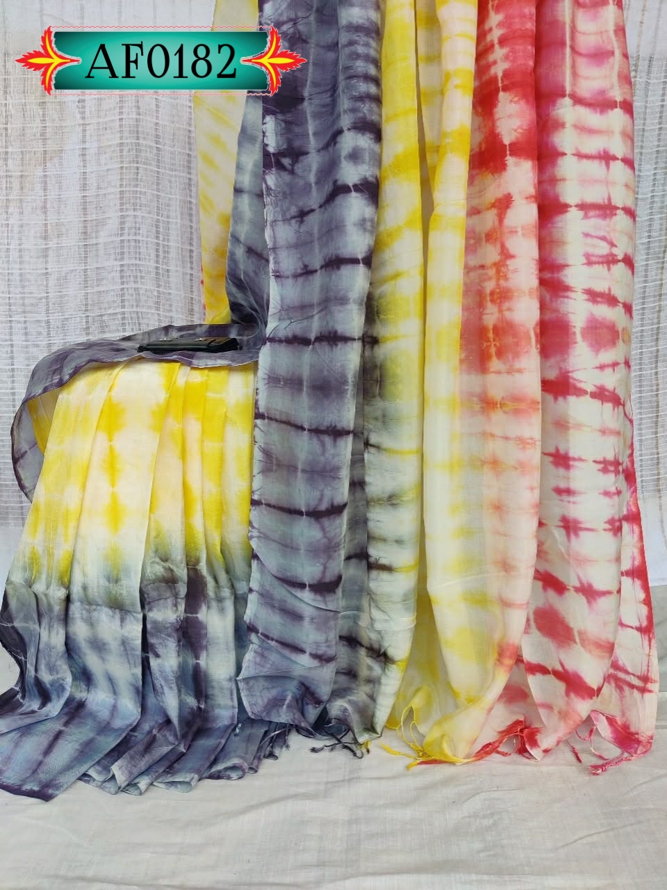 মনোমুগ্ধকর ডিজাইনের VIP শিবুড়ি ডাই সিল্ক শাড়ি Code. AF0182