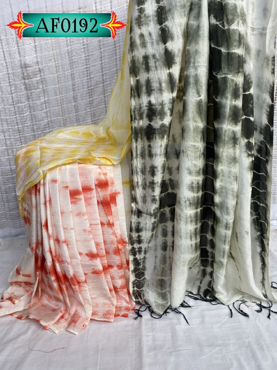 মনোমুগ্ধকর ডিজাইনের VIP শিবুড়ি ডাই সিল্ক শাড়ি Code. AF0192