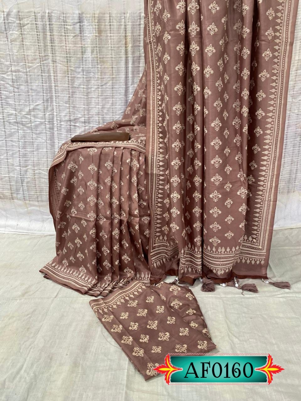 তিন শেড টার্সেল সিল্ক শাড়ি Code. AF0160