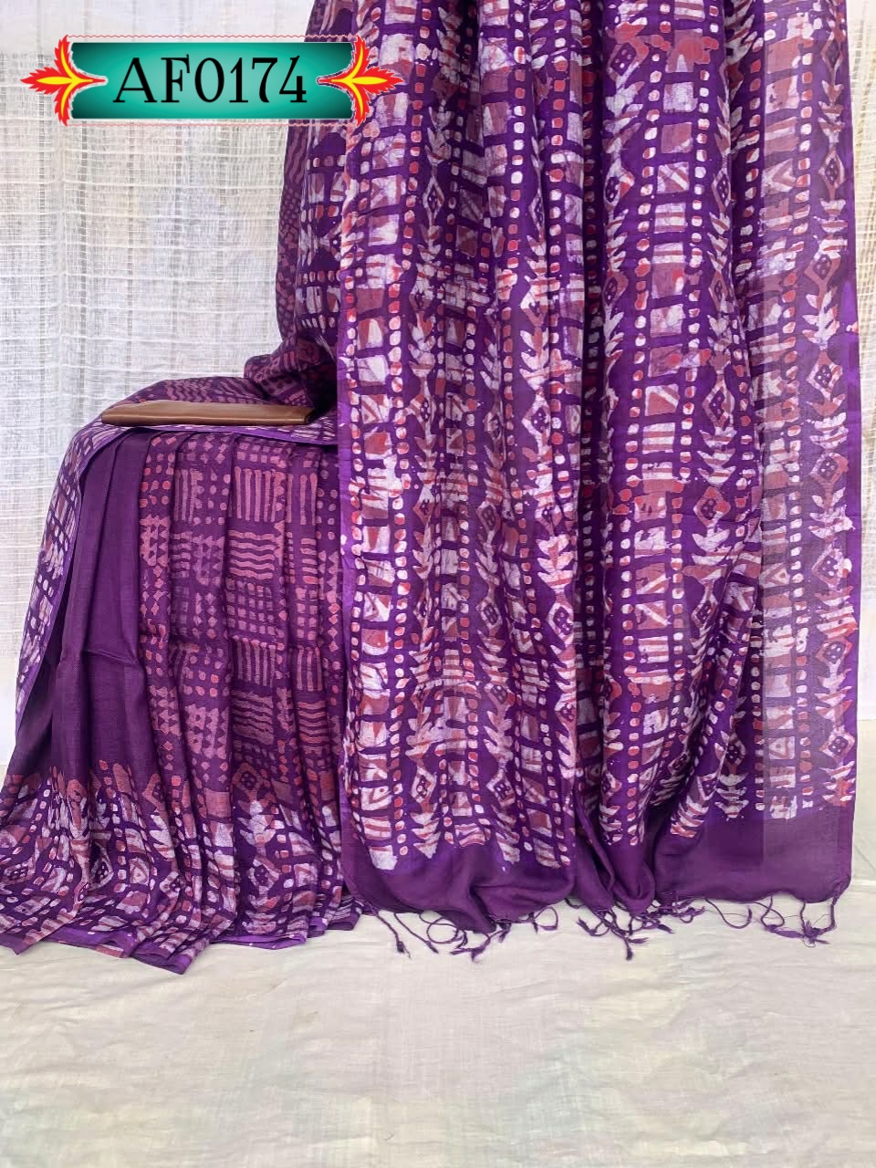 তিন শেড টার্সেল সিল্ক শাড়ি Code. AF0174