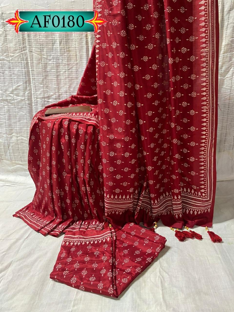 তিন শেড টার্সেল সিল্ক শাড়ি Code. AF0180