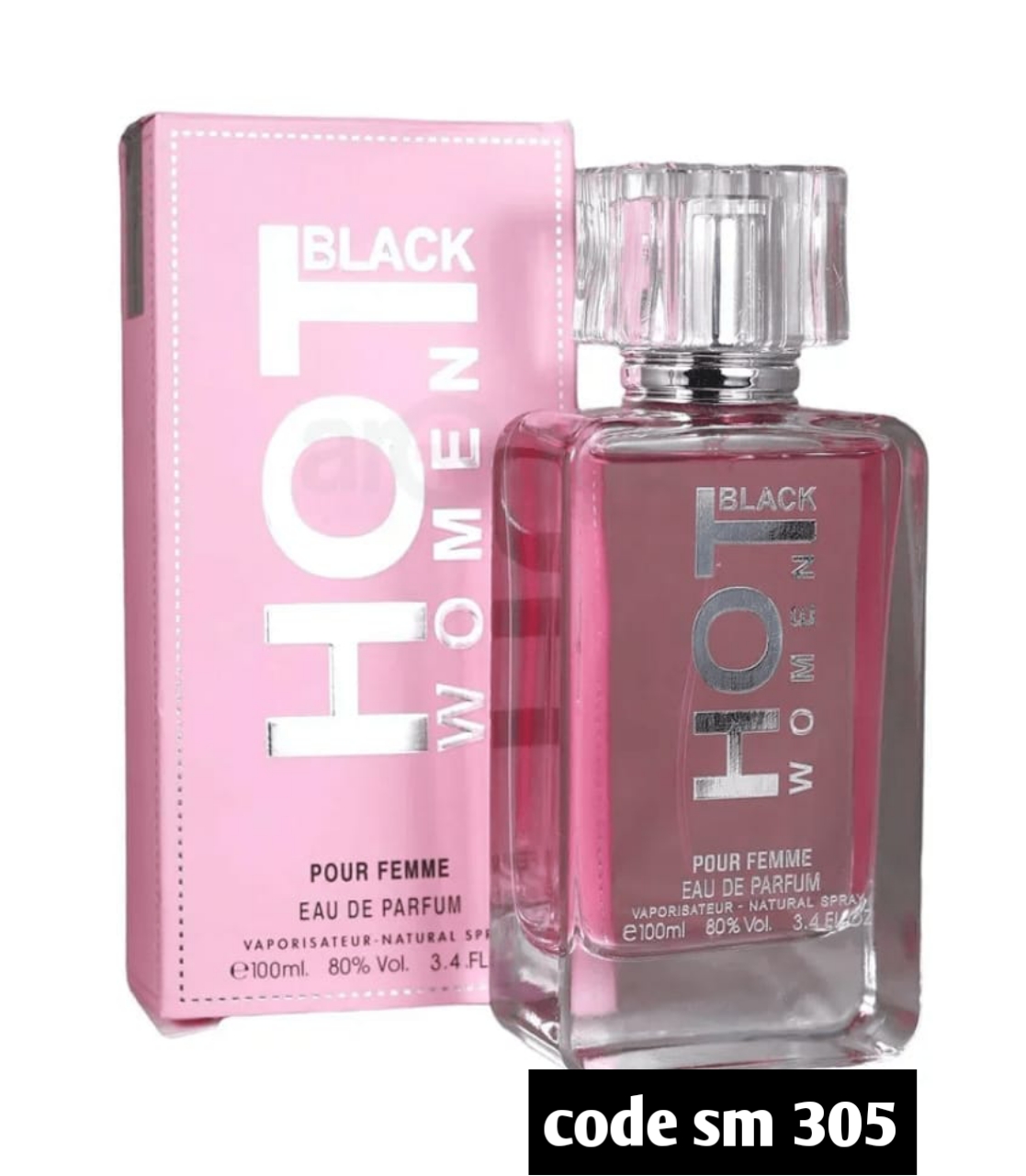 Bernard Dimitri Hot Black Women Eau de Perfum for Women