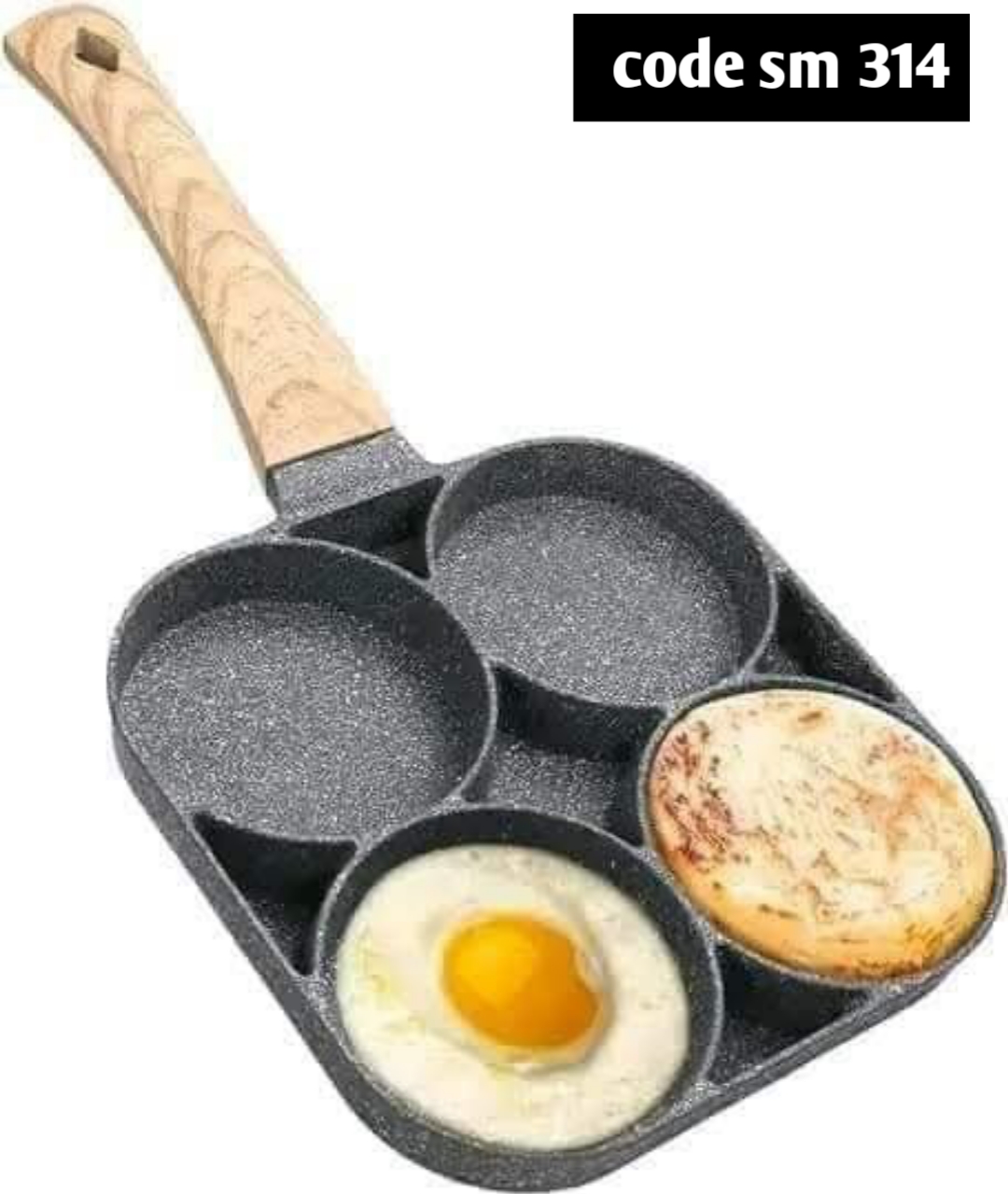 4 Hole Omelet pan