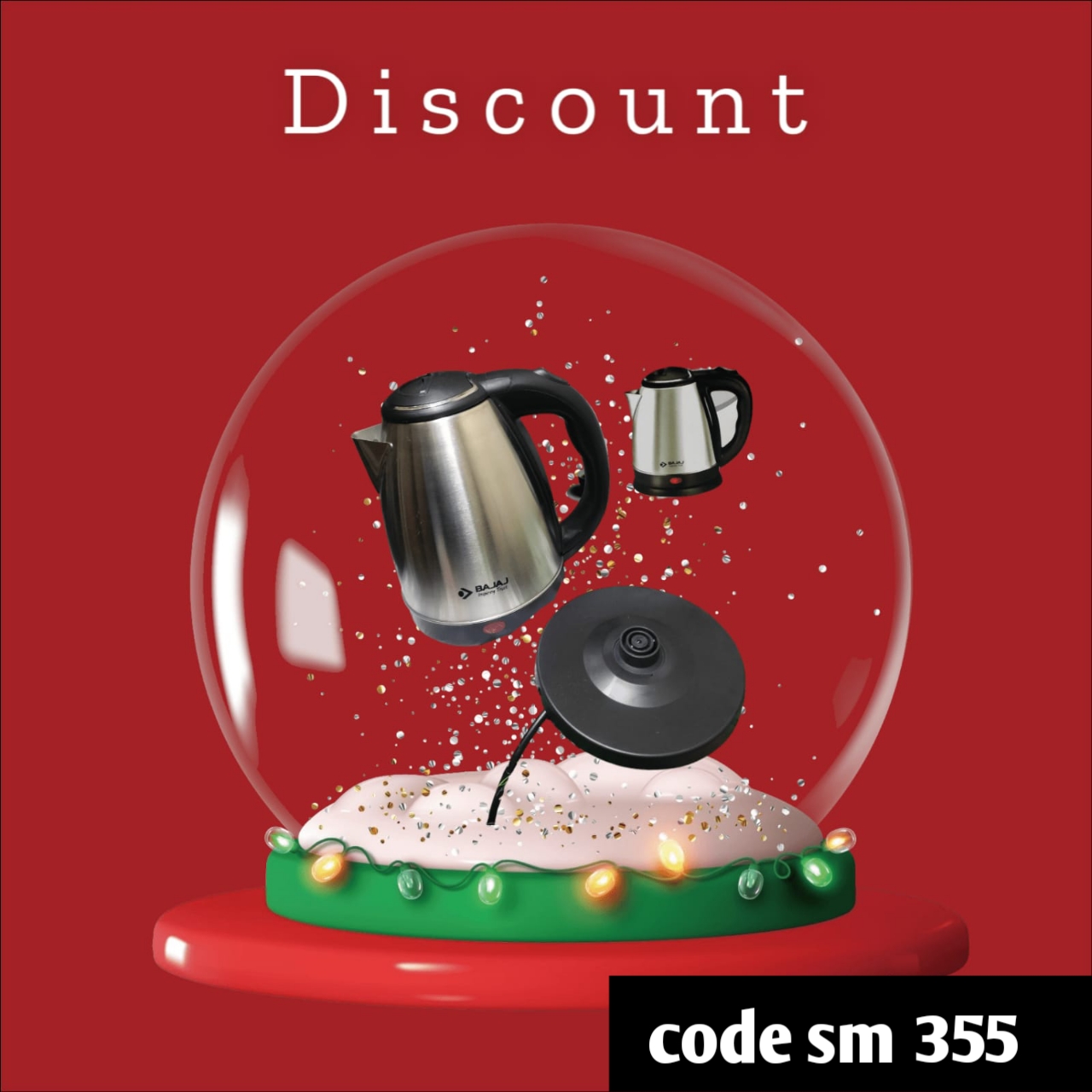 Bajaj BJ-B555 Electric Kettle