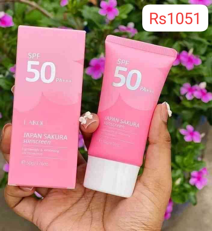 💥Laikou Japan Sakura Suncreen💥Rs1051