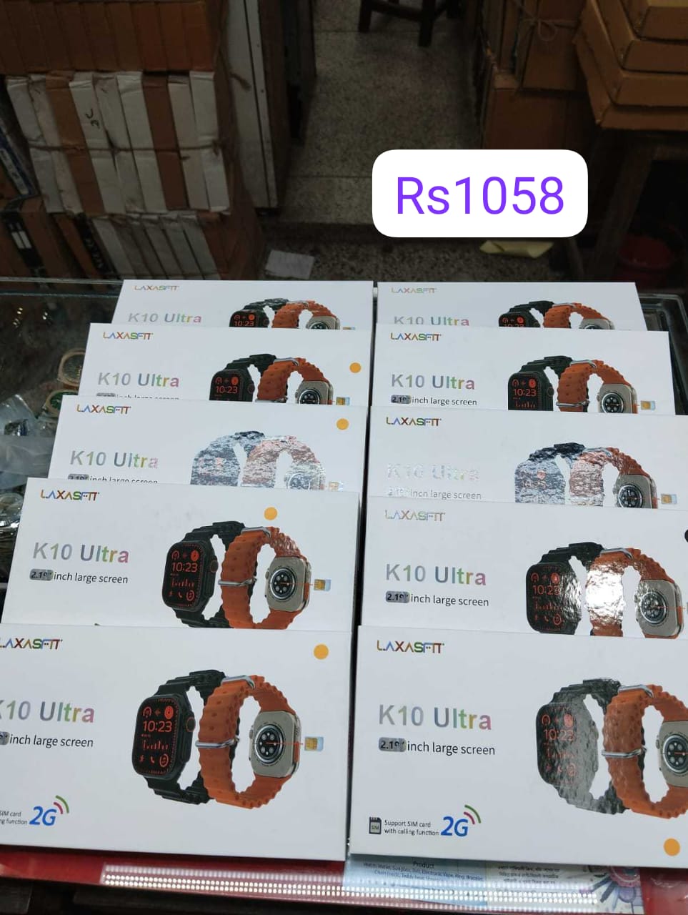 K10 Ultra Smart watch মোবাইল ঘড়িRs1058