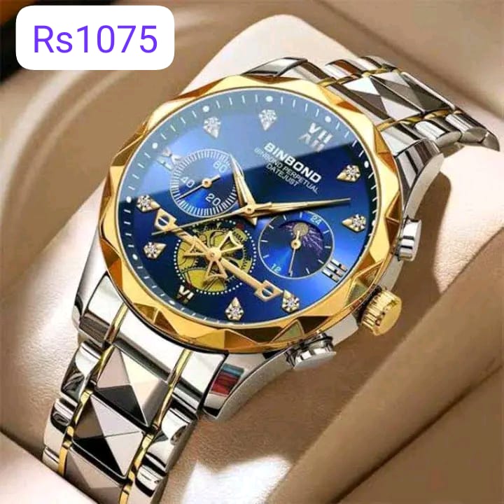 BINBOND 1236 Men's Watch ছেলেদের আকর্ষণীয় ঘড়ি