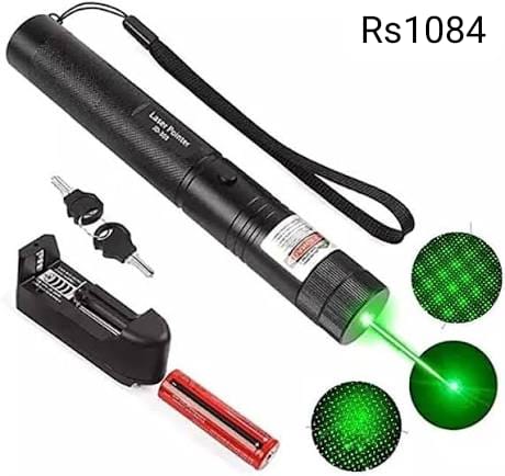 Rechargeable Green Laser Pointer Dual লেজার লাইট