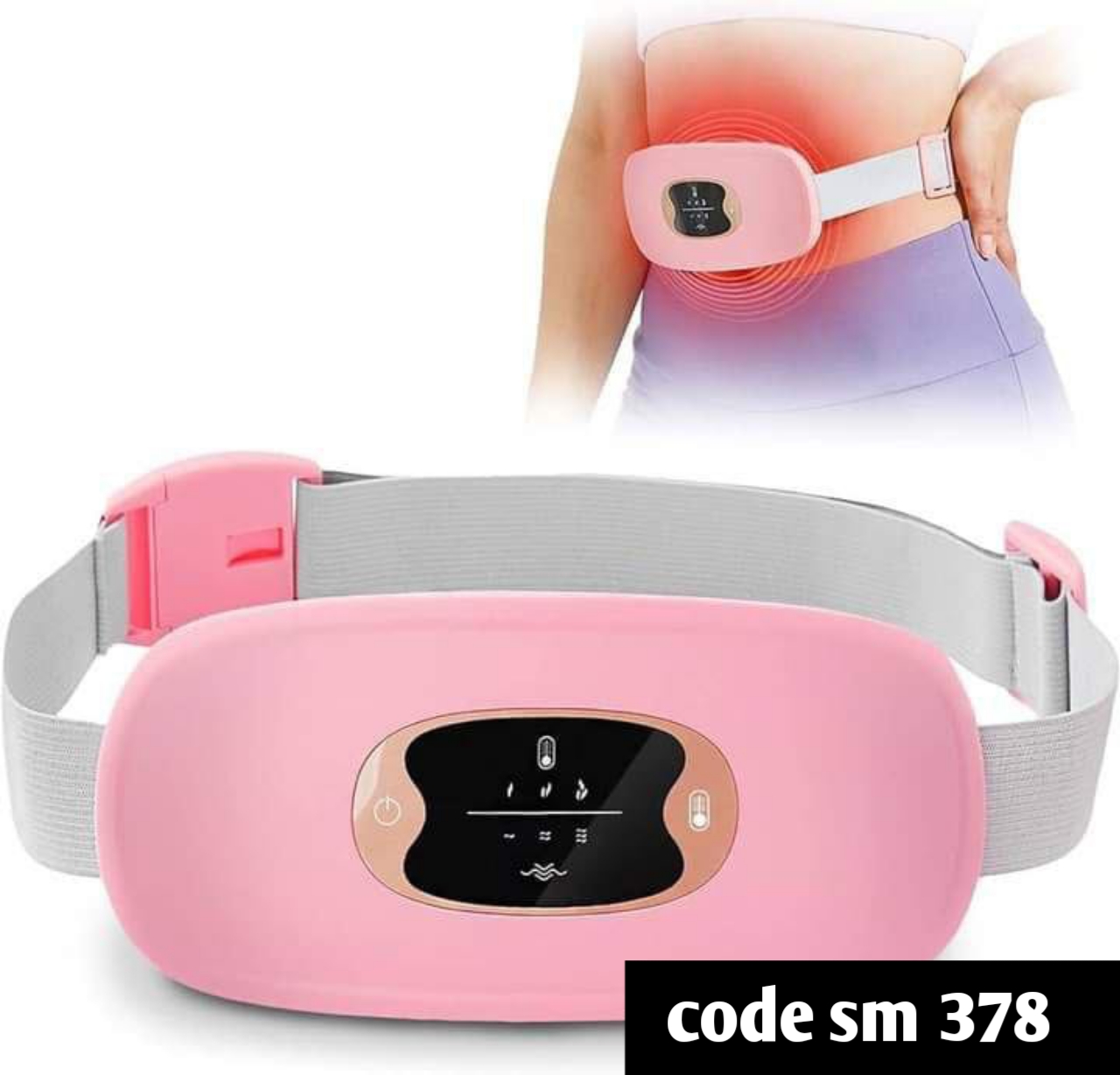 Heating pad for Period Cramps & Vibration sliming Massage belt