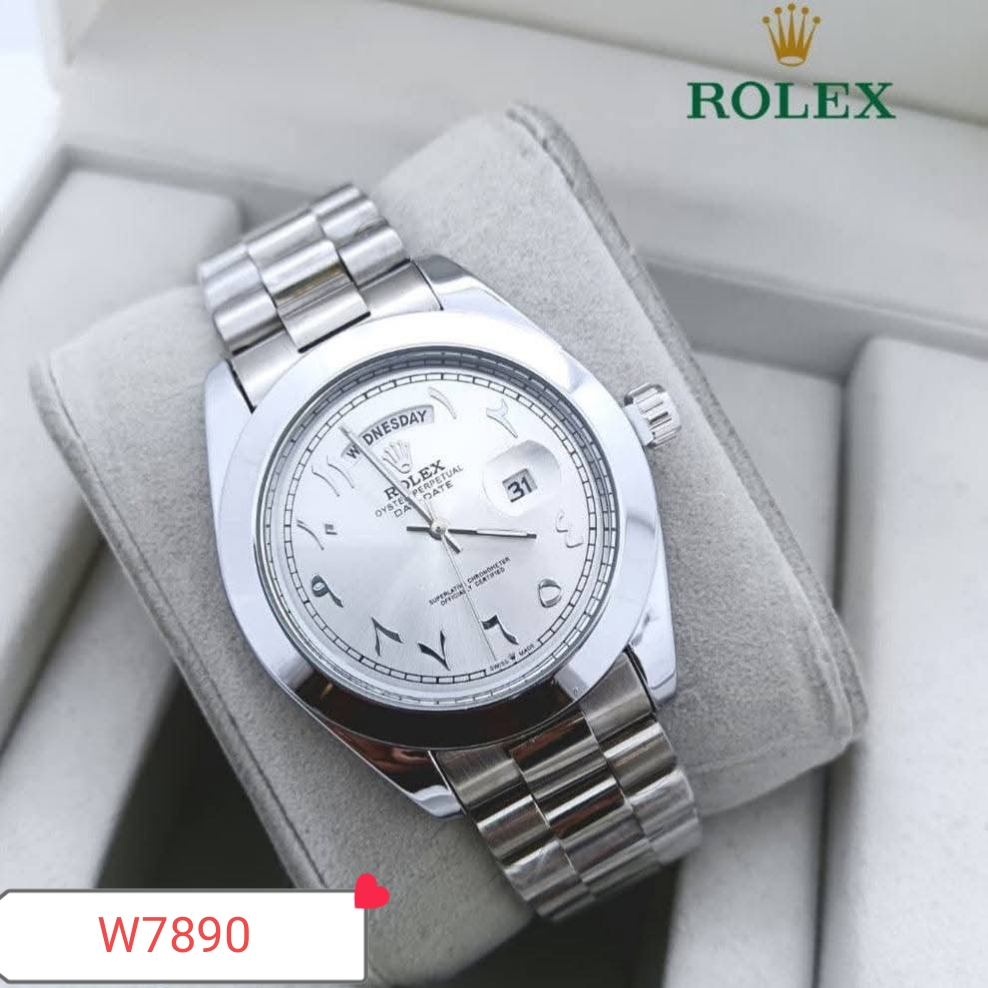 Arabic Rolex luxury watch