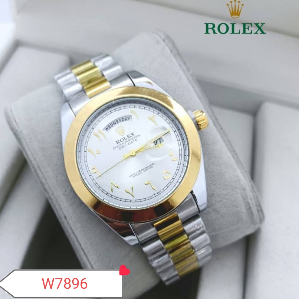 Arabic Rolex luxury watch