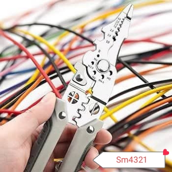 Multifunctional wire stripper