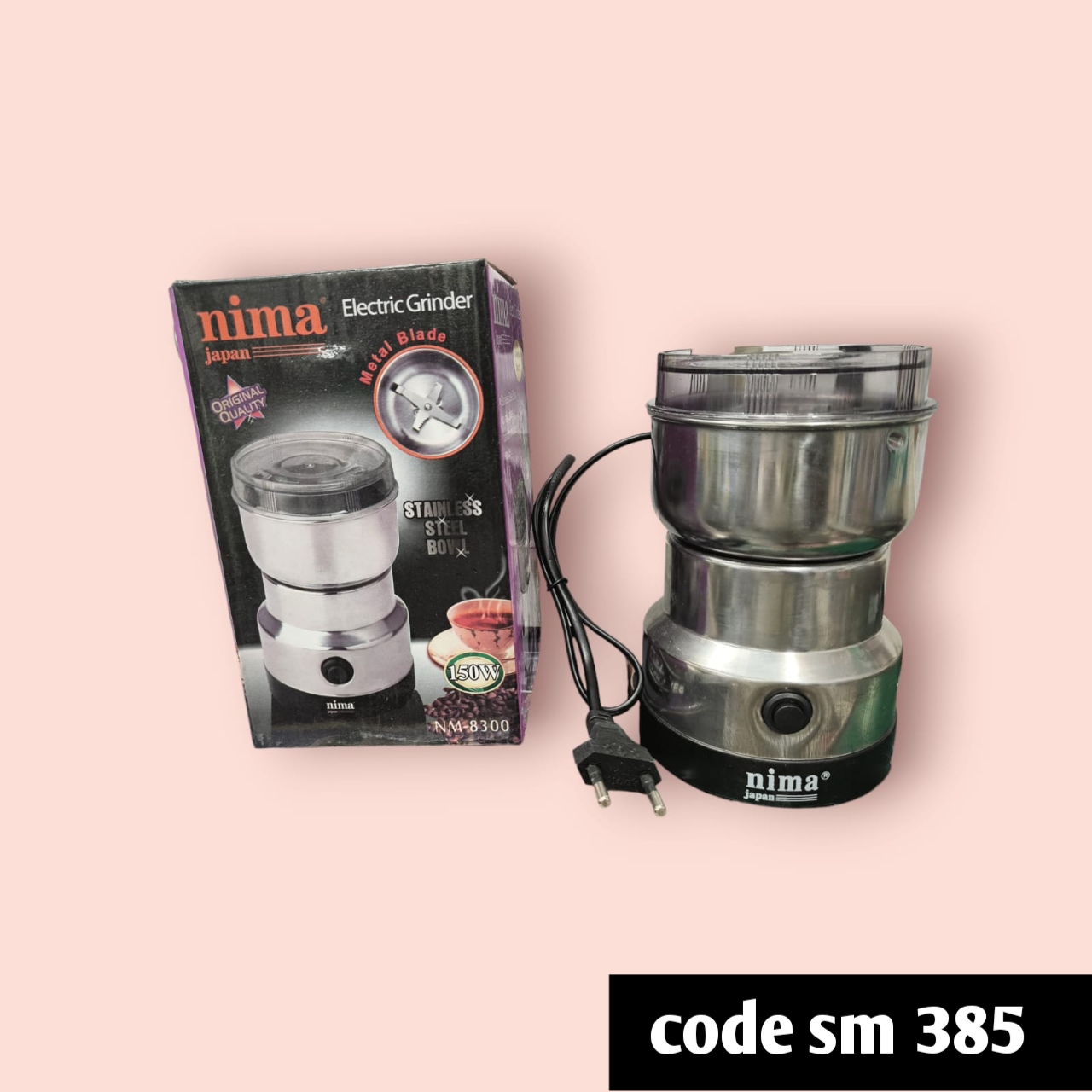 Nima Electric Grinder, model NM-8300