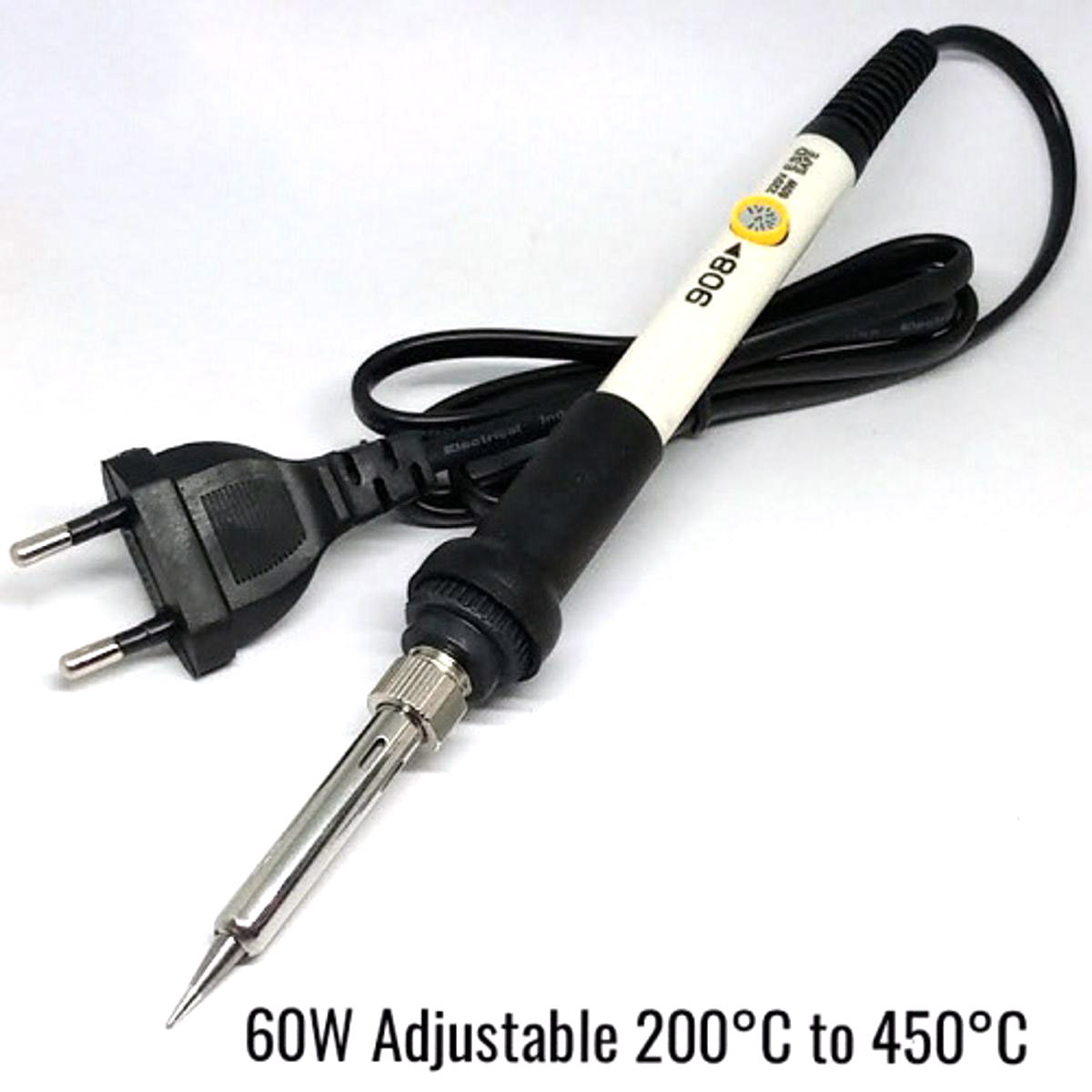 908 Adjustable Soldering Iron 220V 60W Variable Temperature - Makersbd