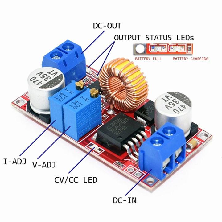 XL4015 5A DC to DC CC CV Lithium Battery Step down Charging Board Led Power Converter Lithium Charger Step Down Module XL4015E1 | Daraz.com.bd
