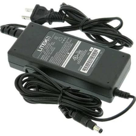 DC 12V 5A Power Supply Adapter, US Plug, 4.6FT Power Cord, AC 100-240V to DC 12V 5A Switching Transformer