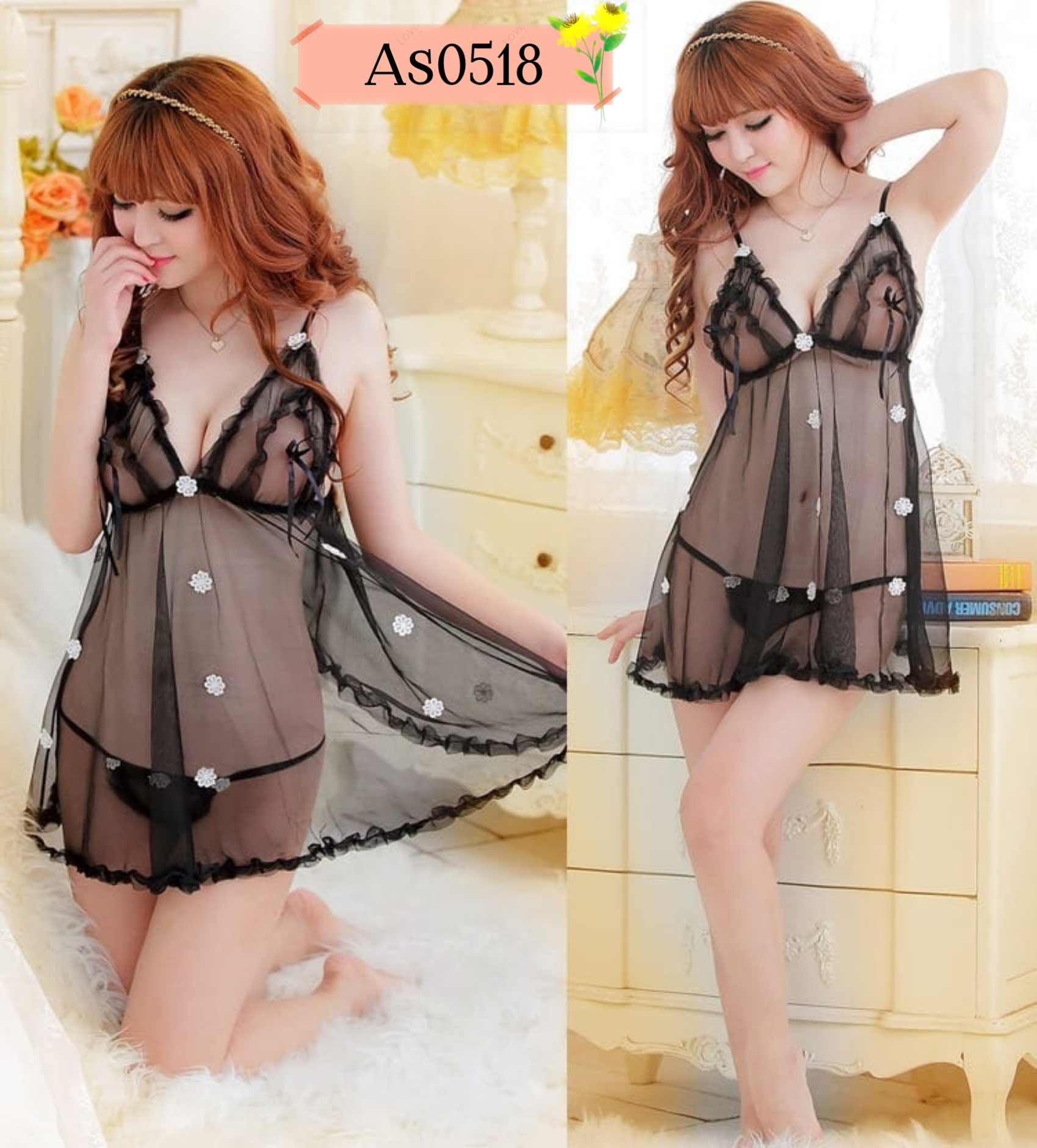 Sexy Lady Nighty 2 Colors