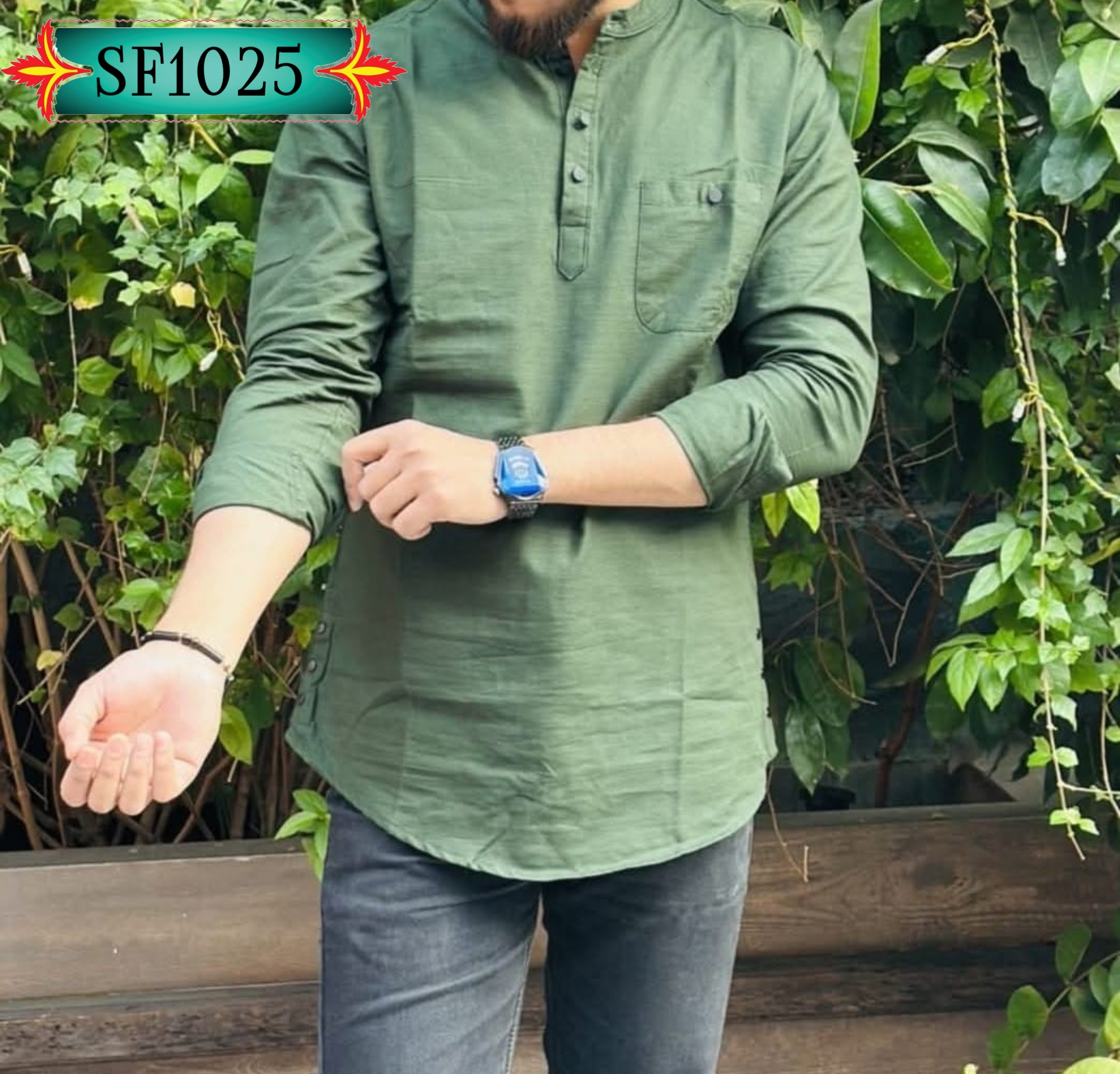 Fabrics cotton full sleeve Katwa