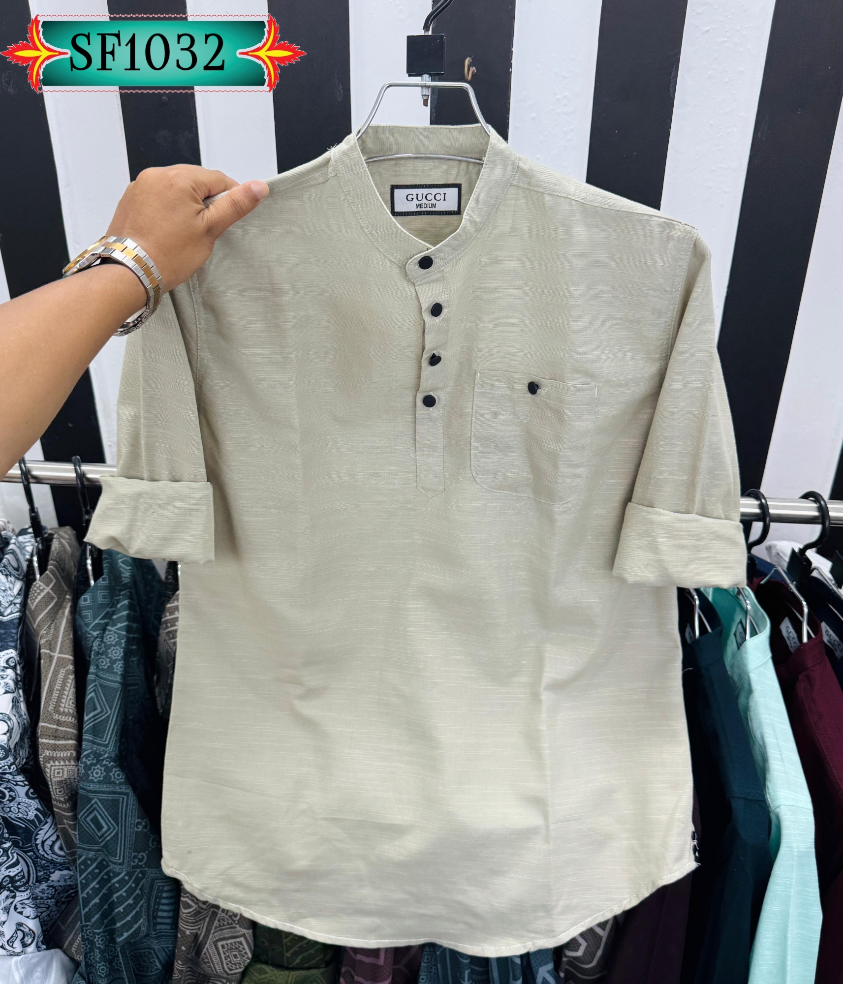 Fabrics cotton full sleeve Katwa